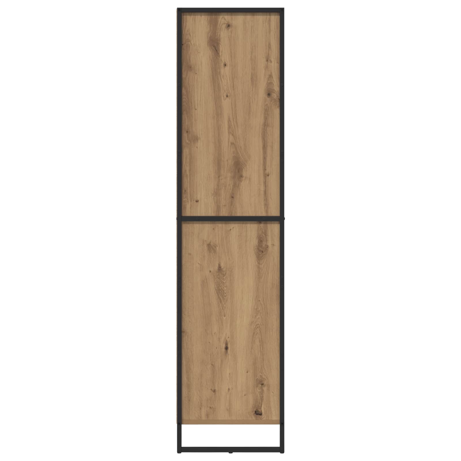 Kreveta 2 pcs Umjetnička hrastovina 81 x 36 x 150.5 cm