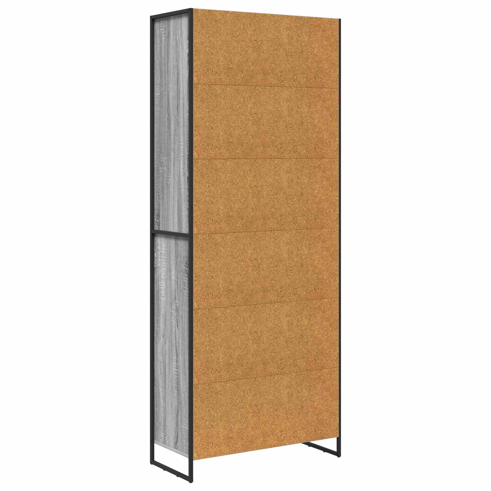 Visoki ormari Siva Sonoma 79 x 36 x 200 cm Konstruirano drvo