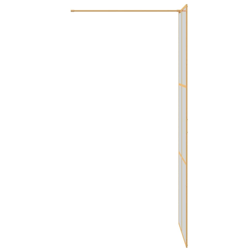 Zid za walk-in tuš Zlatno 80 x 195 cm Staklo otporno na udarce