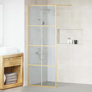 Zid za walk-in tuš Zlatno 80 x 195 cm Staklo otporno na udarce