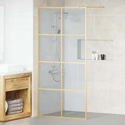 Zid za walk-in tuš Zlatno 100 x 195 cm Staklo otporno na udarce