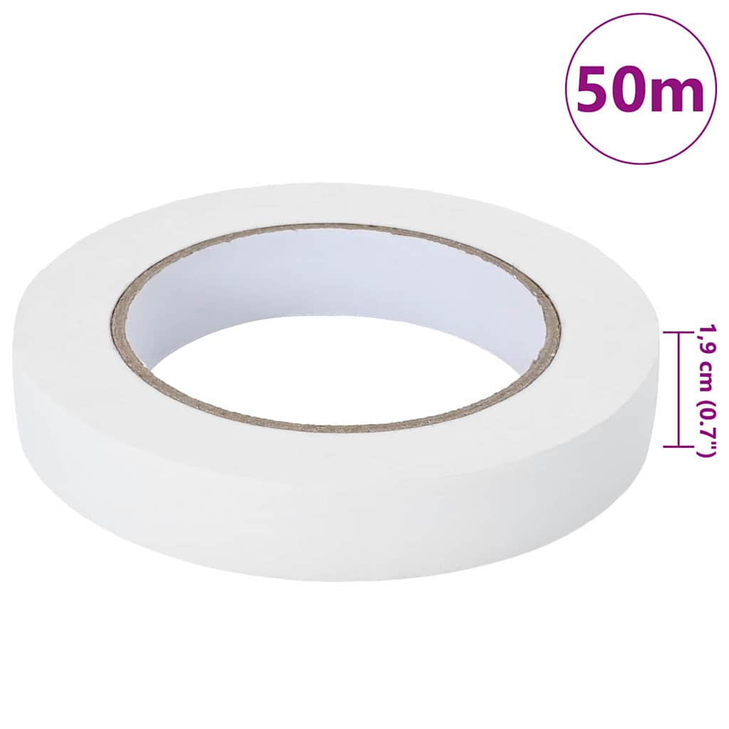 Trake za maskiranje slikara 6 pcs Bijelo 19mm x 50m Papir