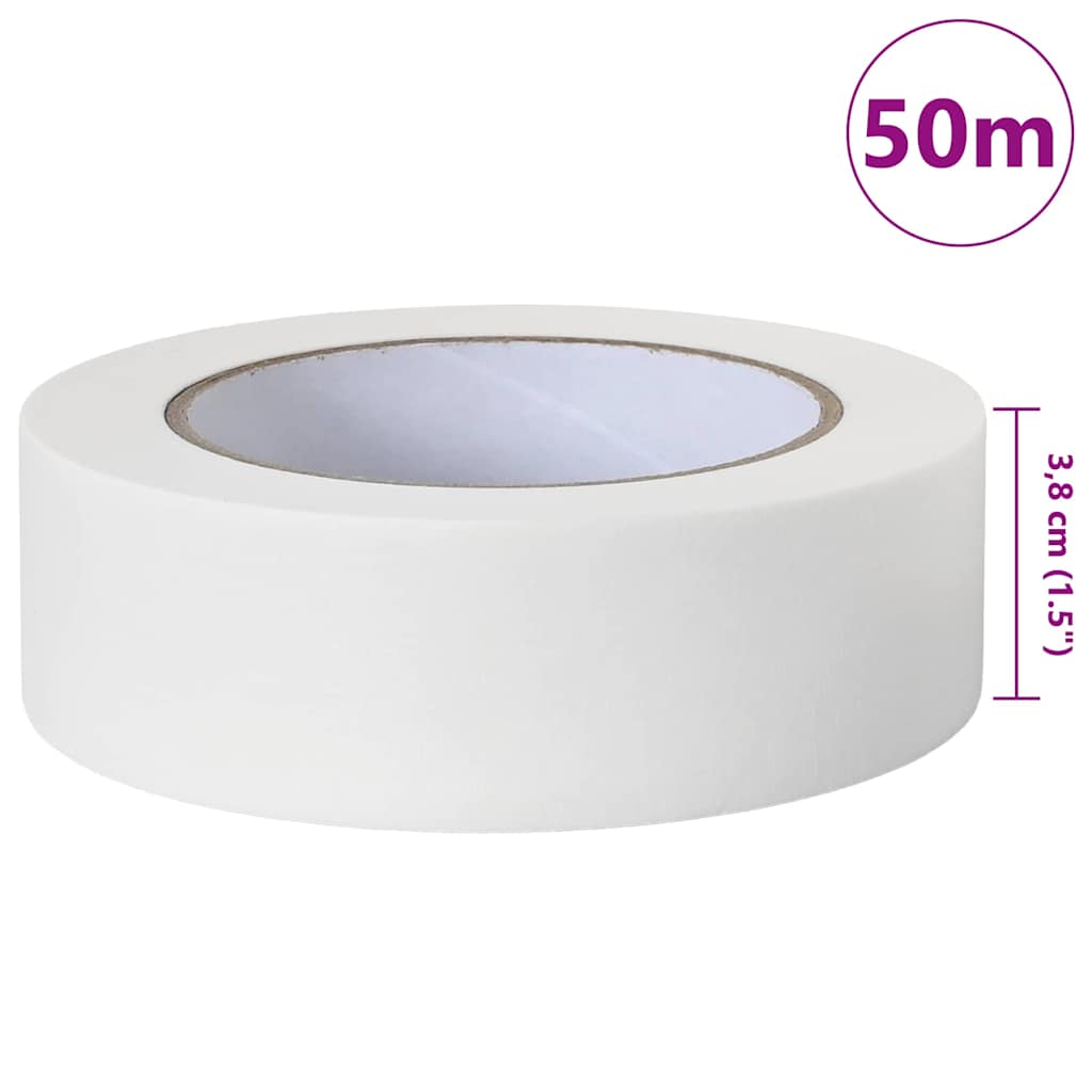 Trake za maskiranje slikara 6 pcs Bijelo 38mm x 50m Papir