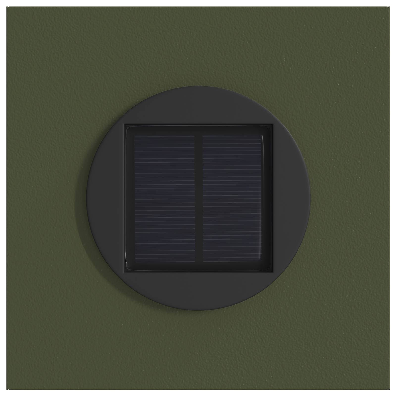 Solarna LED svjetlost za stazu 2 pcs Maslinasto zelena