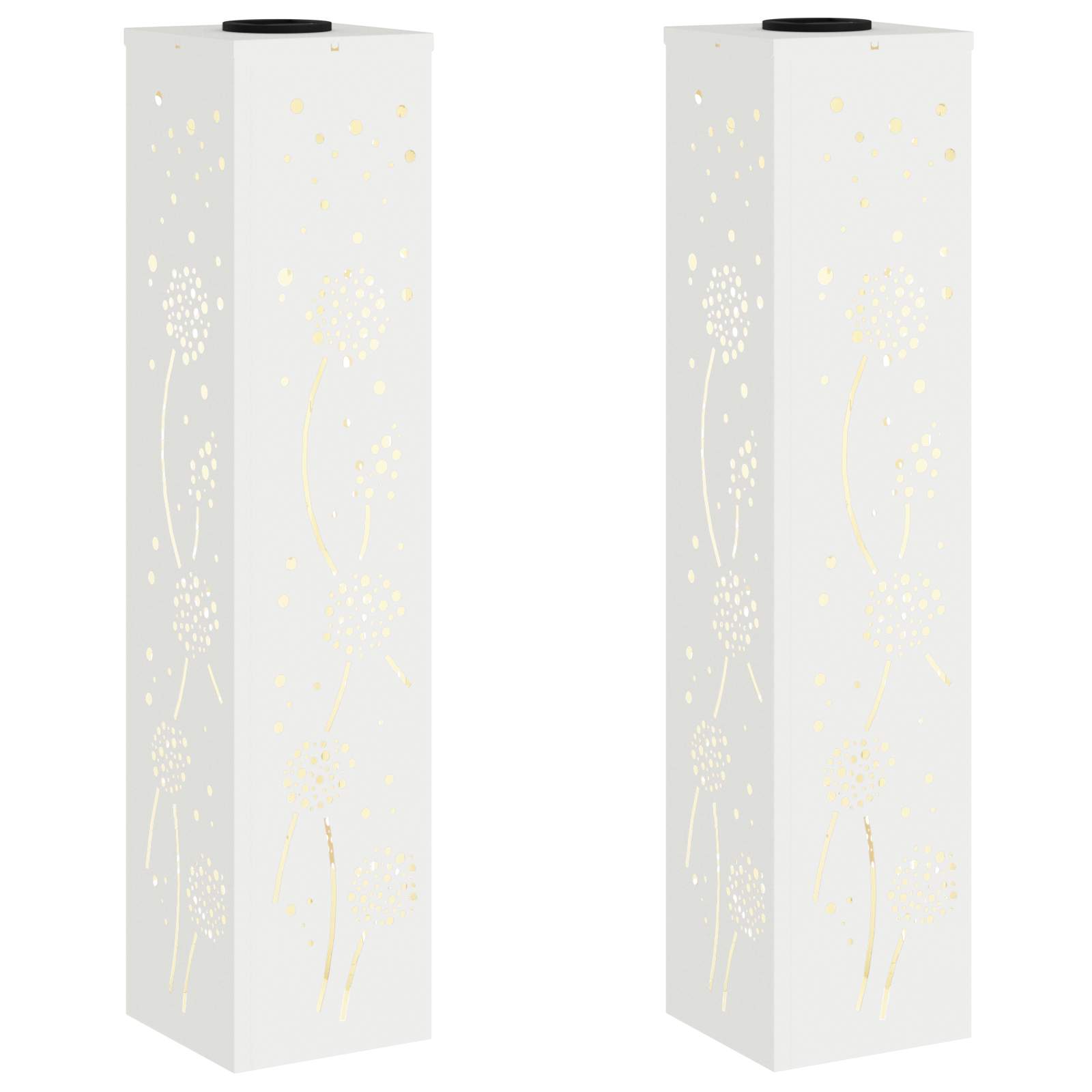 Solarna LED svjetlost za stazu 2 pcs Bijelo