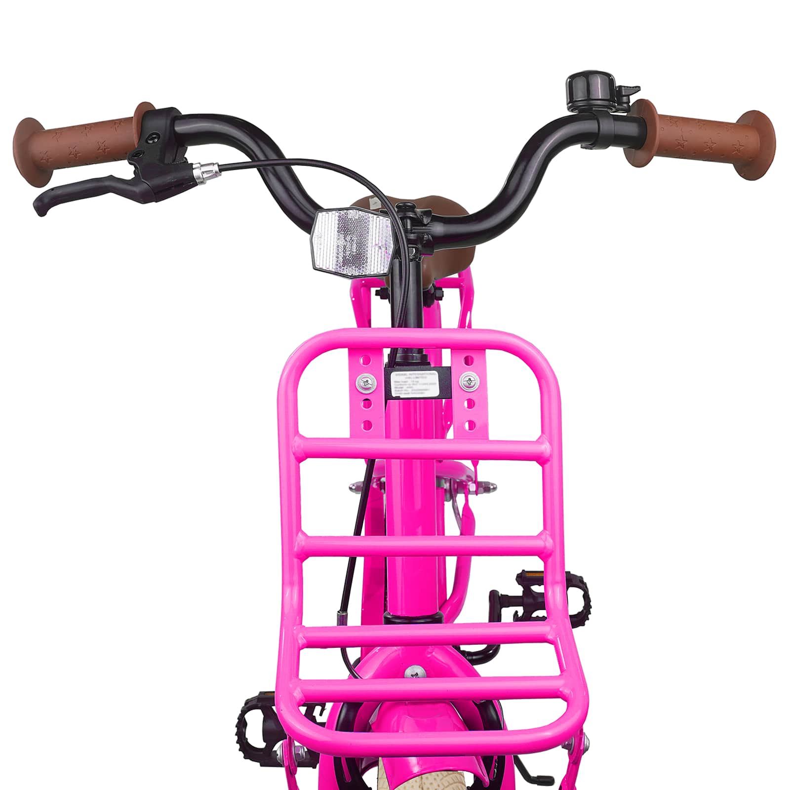 Dječji Bicikl 18 Inča za djecu od 5 do 7 godina Tamno ružičasta