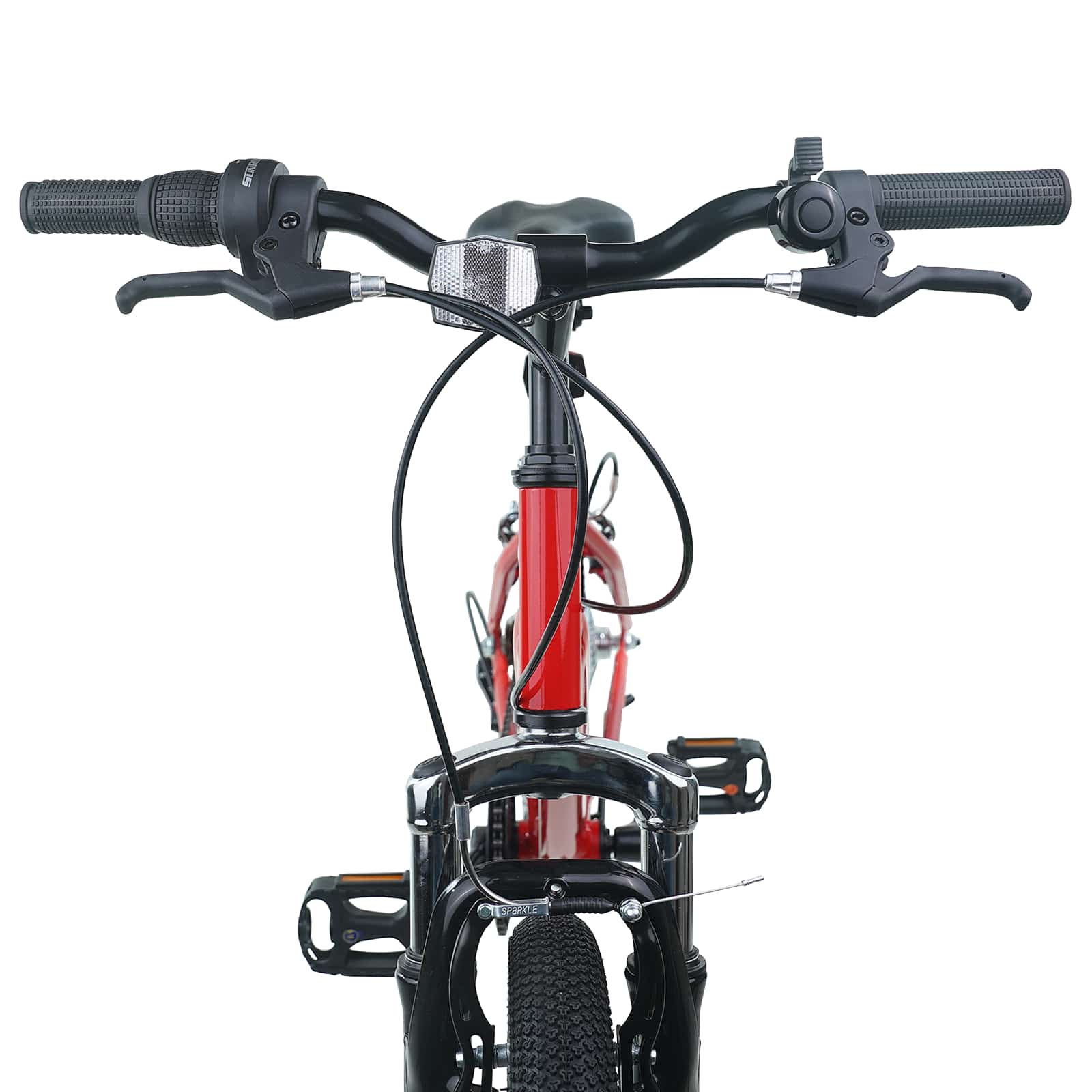 Dječji Bicikl 24 Inča 6-Speed za djecu od 8 do 12 godina Crvena