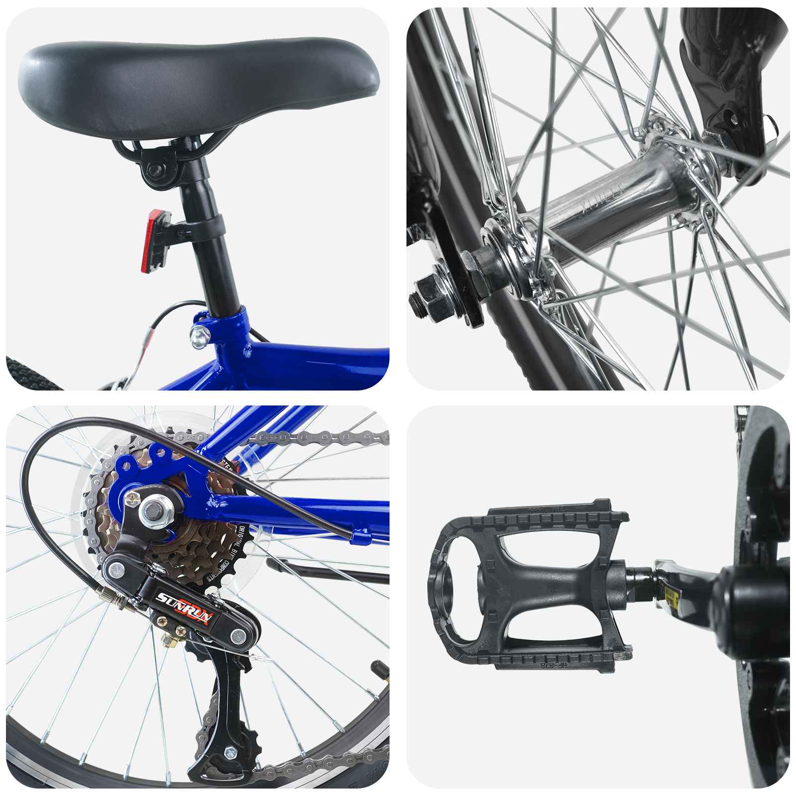 Dječji Bicikl 20 Inča 6-Speed za djecu od 6 do 11 godina