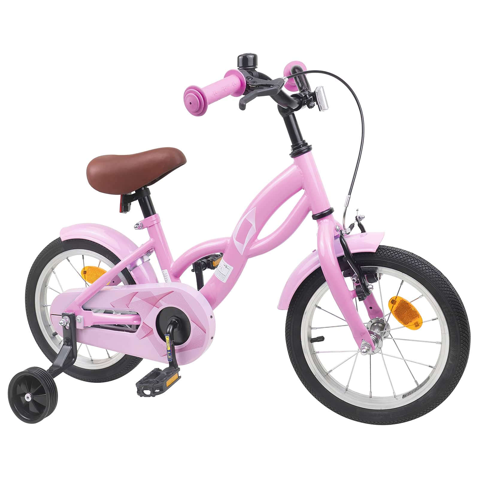 Dječji Bicikl 16 Inča za 4-6 godina Svijetlo ružičasta
