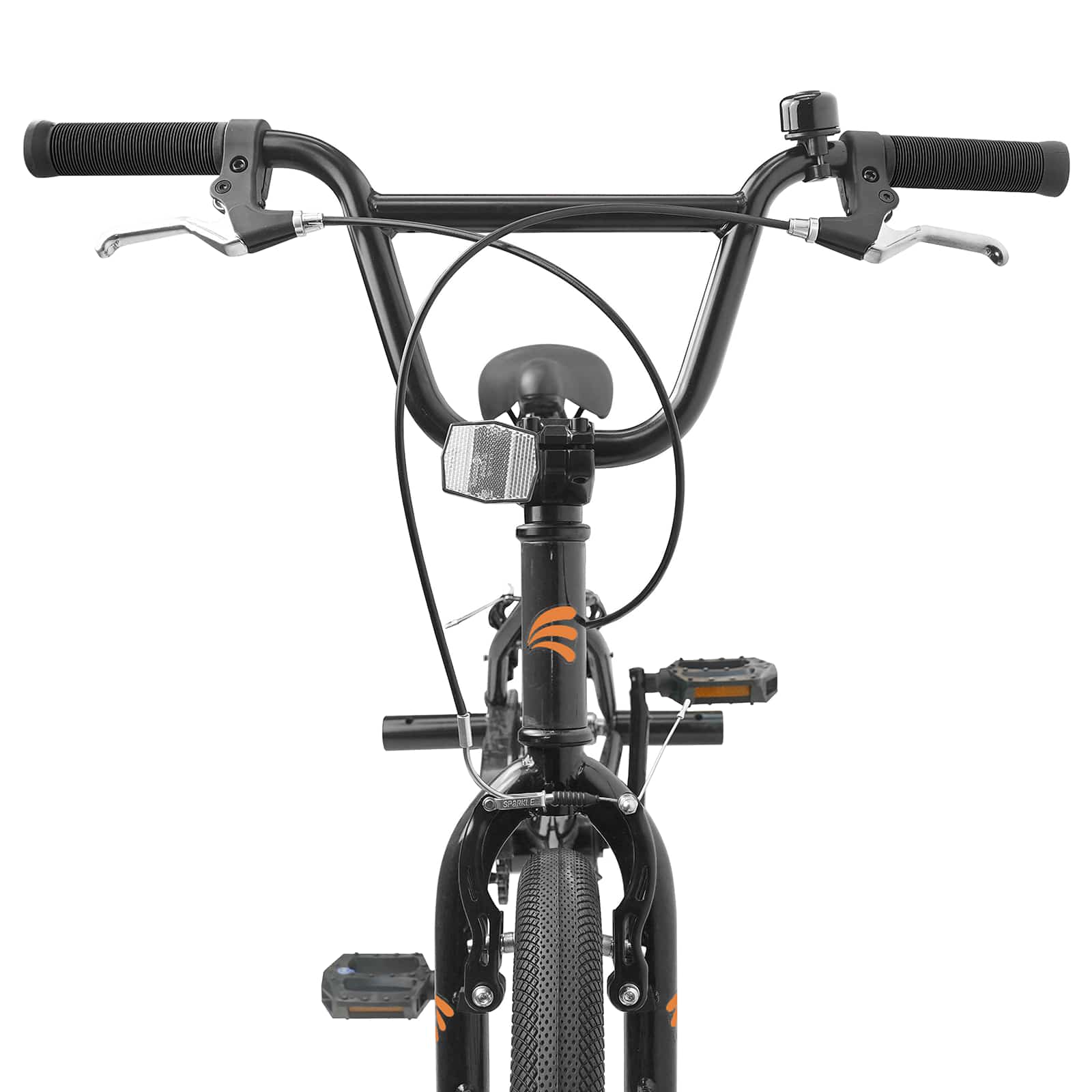 BMX Bicikl 18 Inča za djecu od 7 do 10 godina Crna