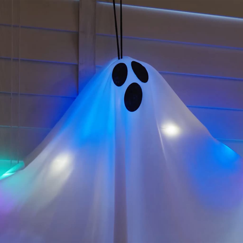Halloween Ob Hanging Ghost 3 pcs Bijelo 52 x 62 cm Poliester