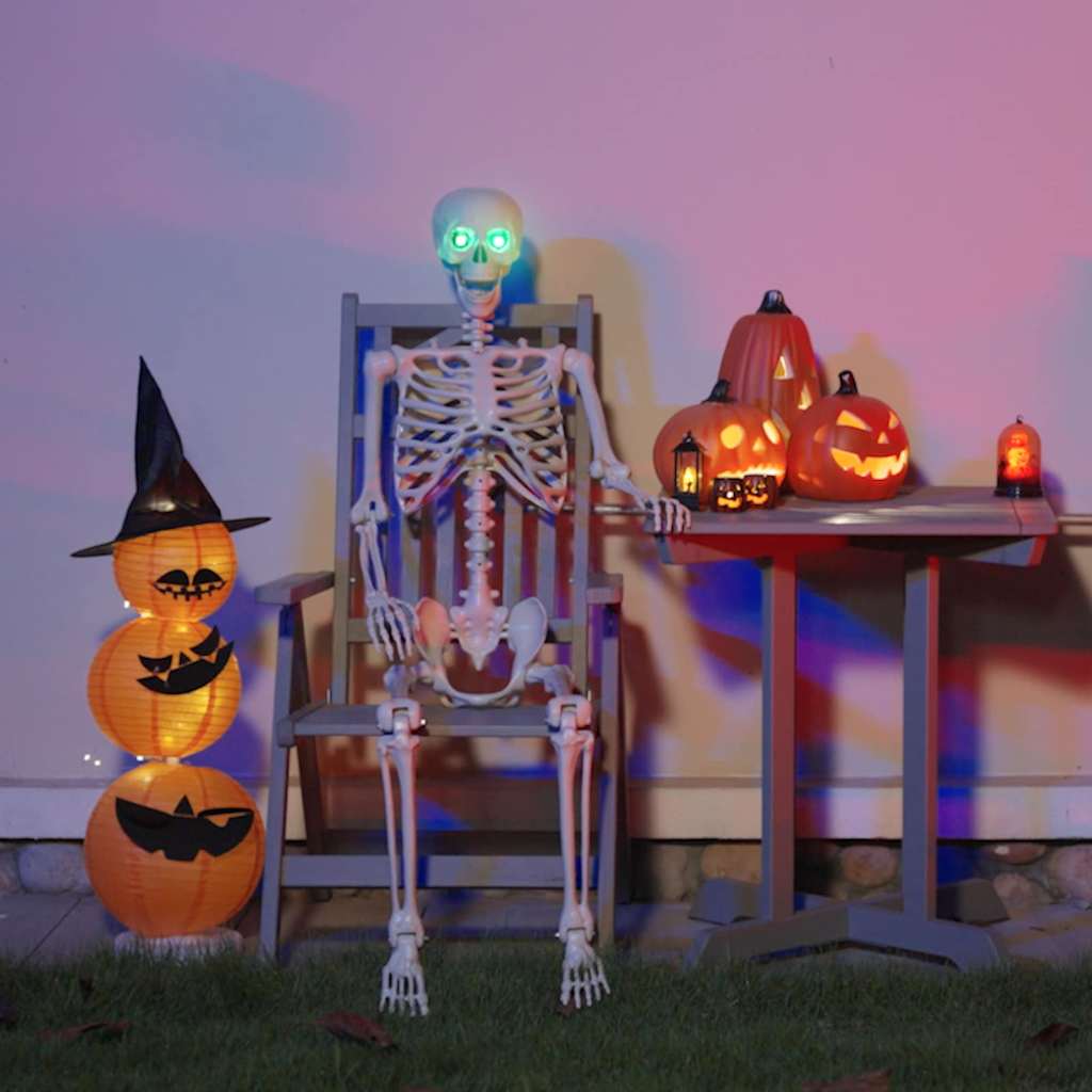 Halloween Skelet Bijelo 155 x 38.5 cm Plastika