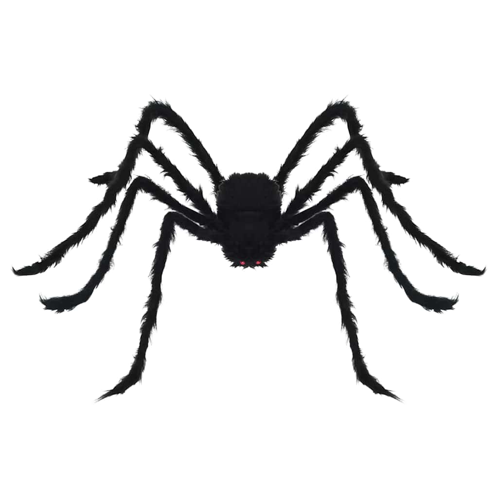 Halloween Pauk Dekoracija 3 pcs Crna 150 cm Poliester i čelik