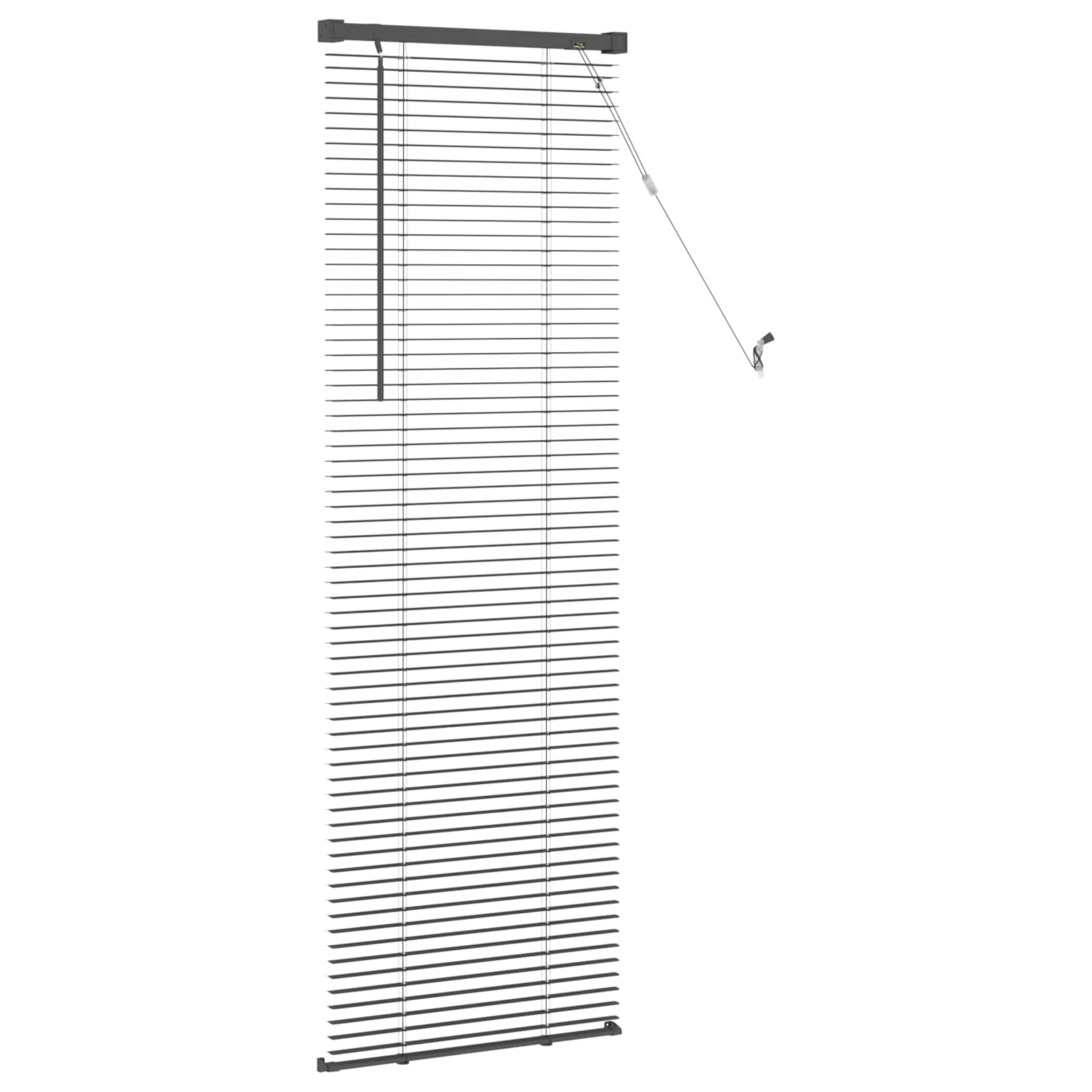 Venecijanska roleta Srebrno Siva 150 x 50 cm PVC