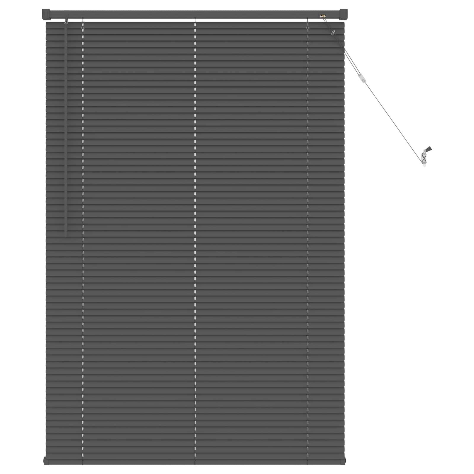 Venecijanska roleta Srebrno Siva 150 x 100 cm PVC