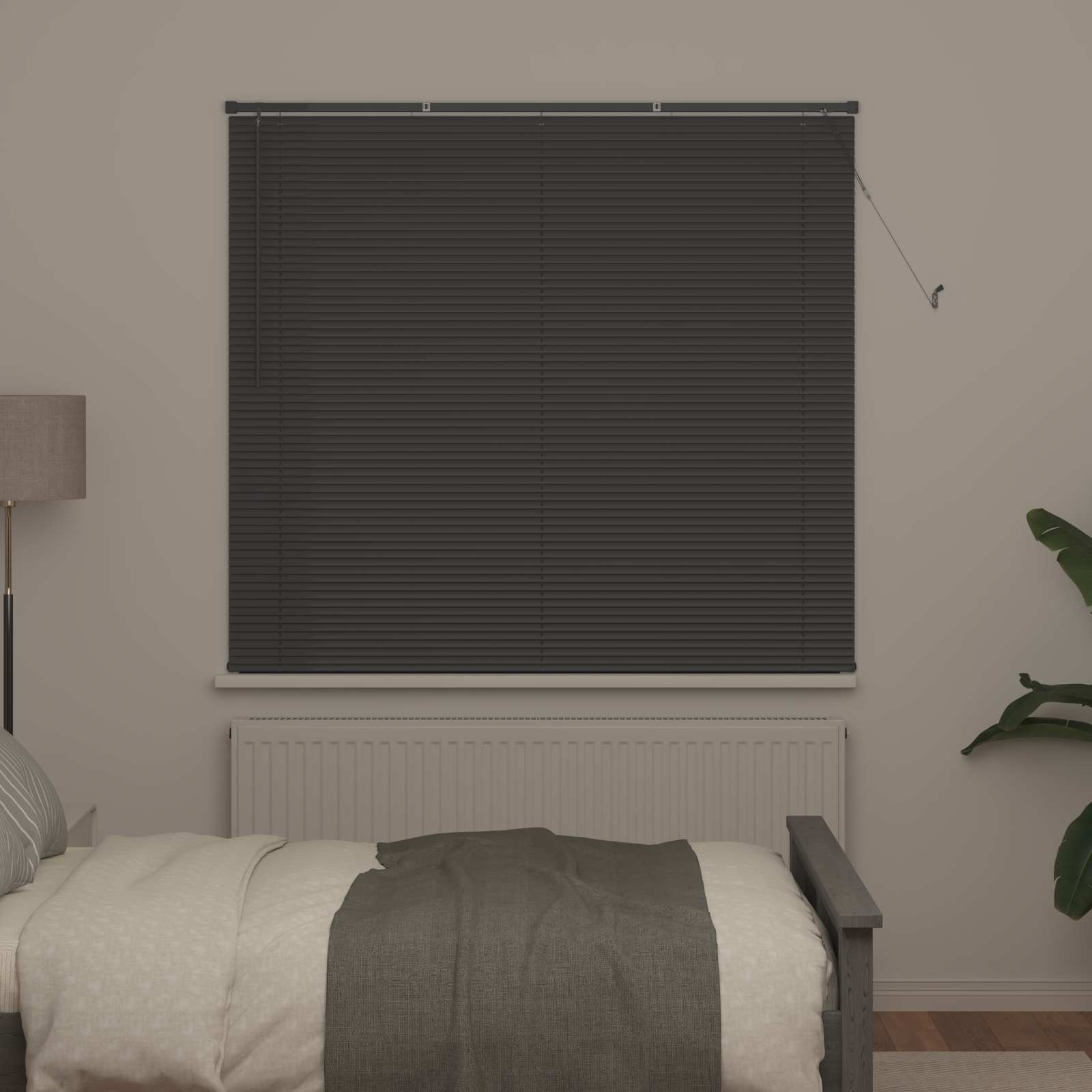 Venecijanska roleta Srebrno Siva 150 x 140 cm PVC