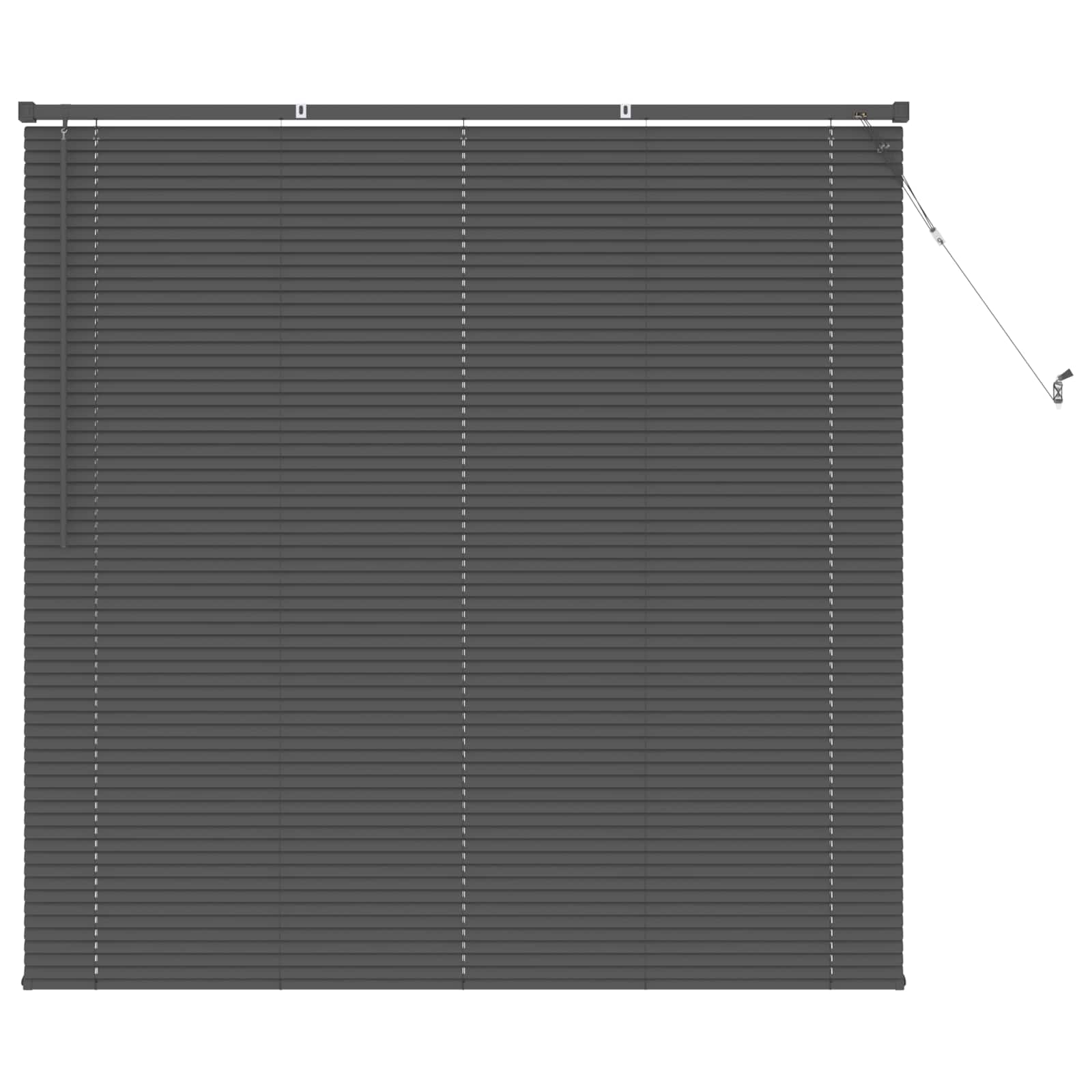 Venecijanska roleta Srebrno Siva 150 x 150 cm PVC