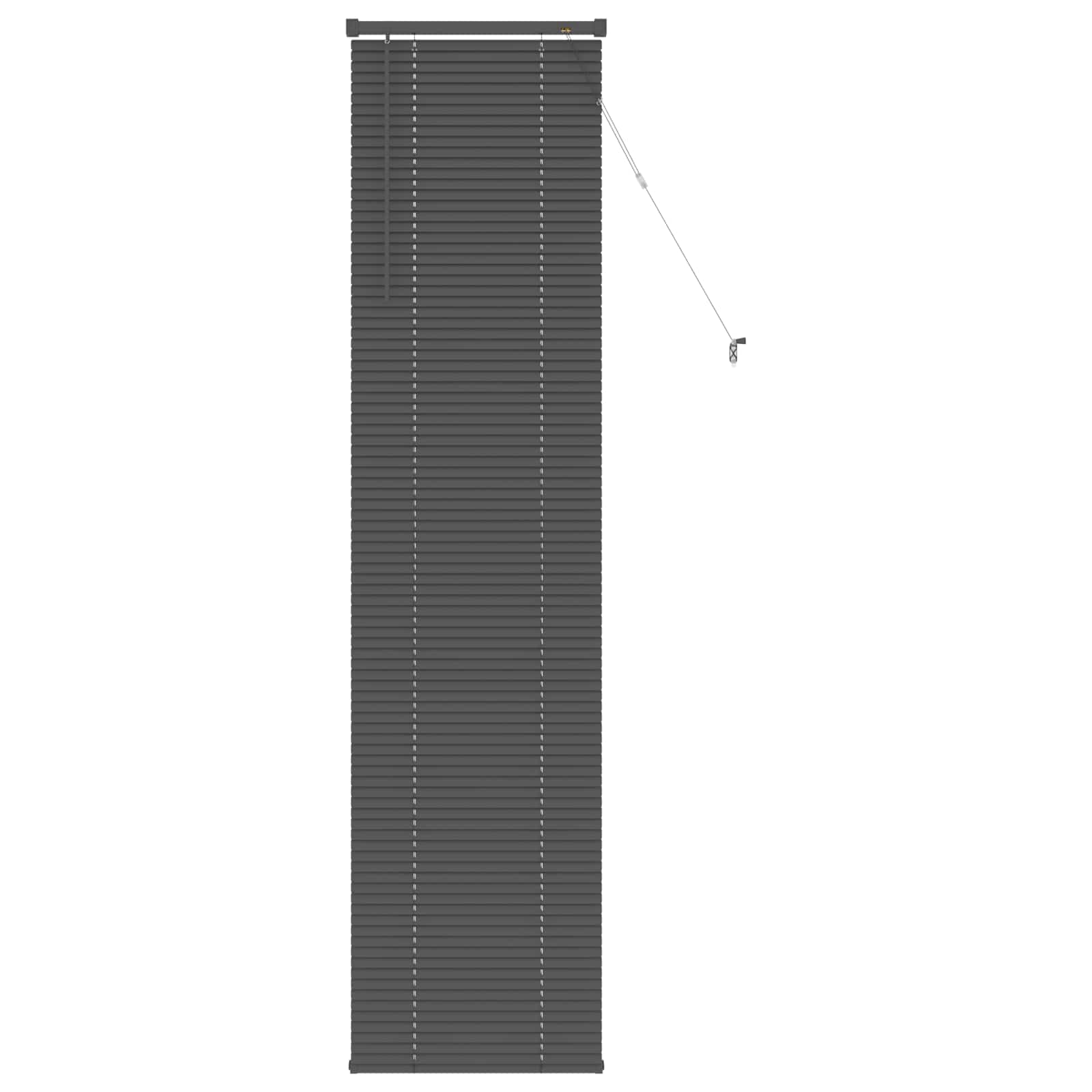 Venecijanska roleta Srebrno Siva 213 x 50 cm PVC