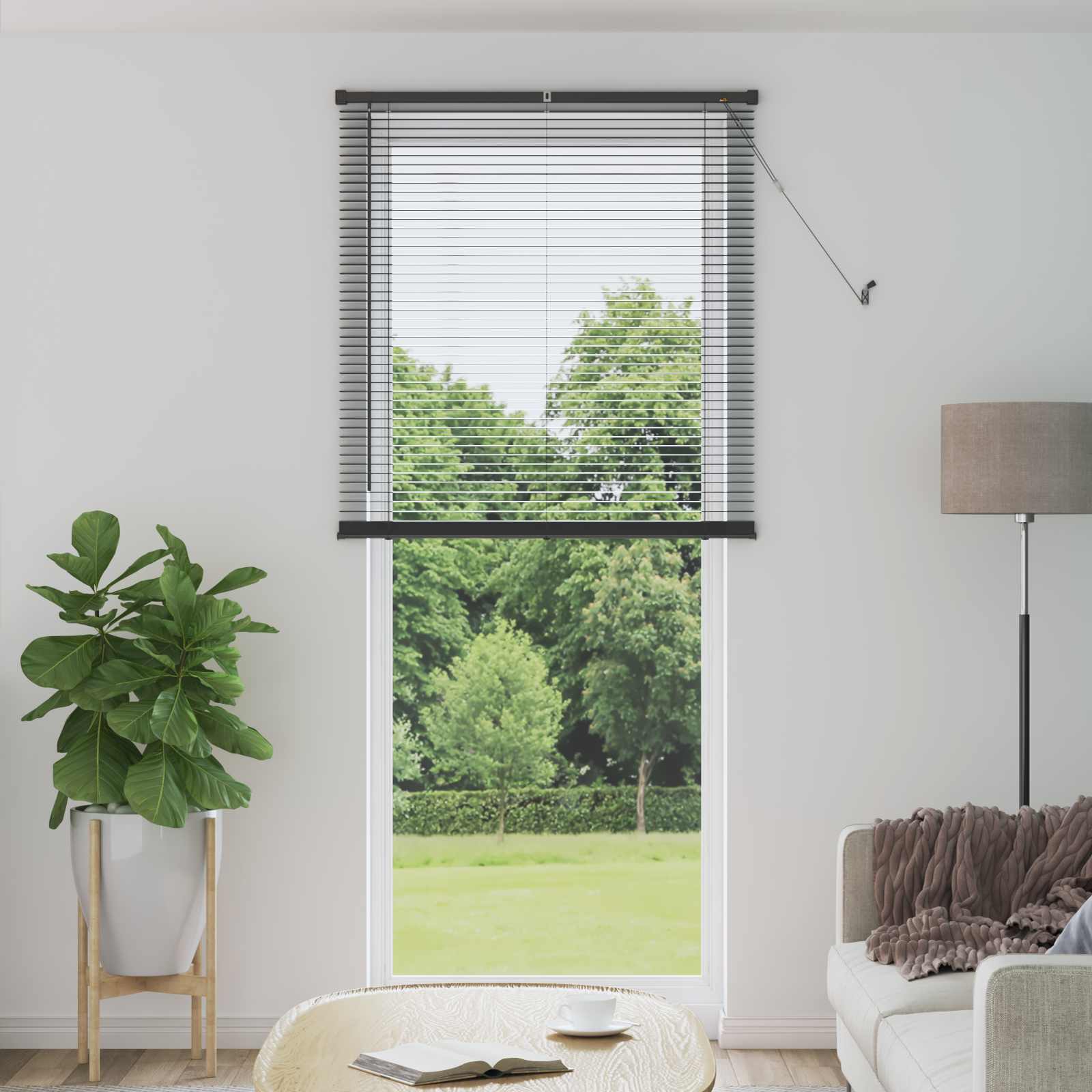 Venecijanska roleta Srebrno Siva 213 x 80 cm PVC