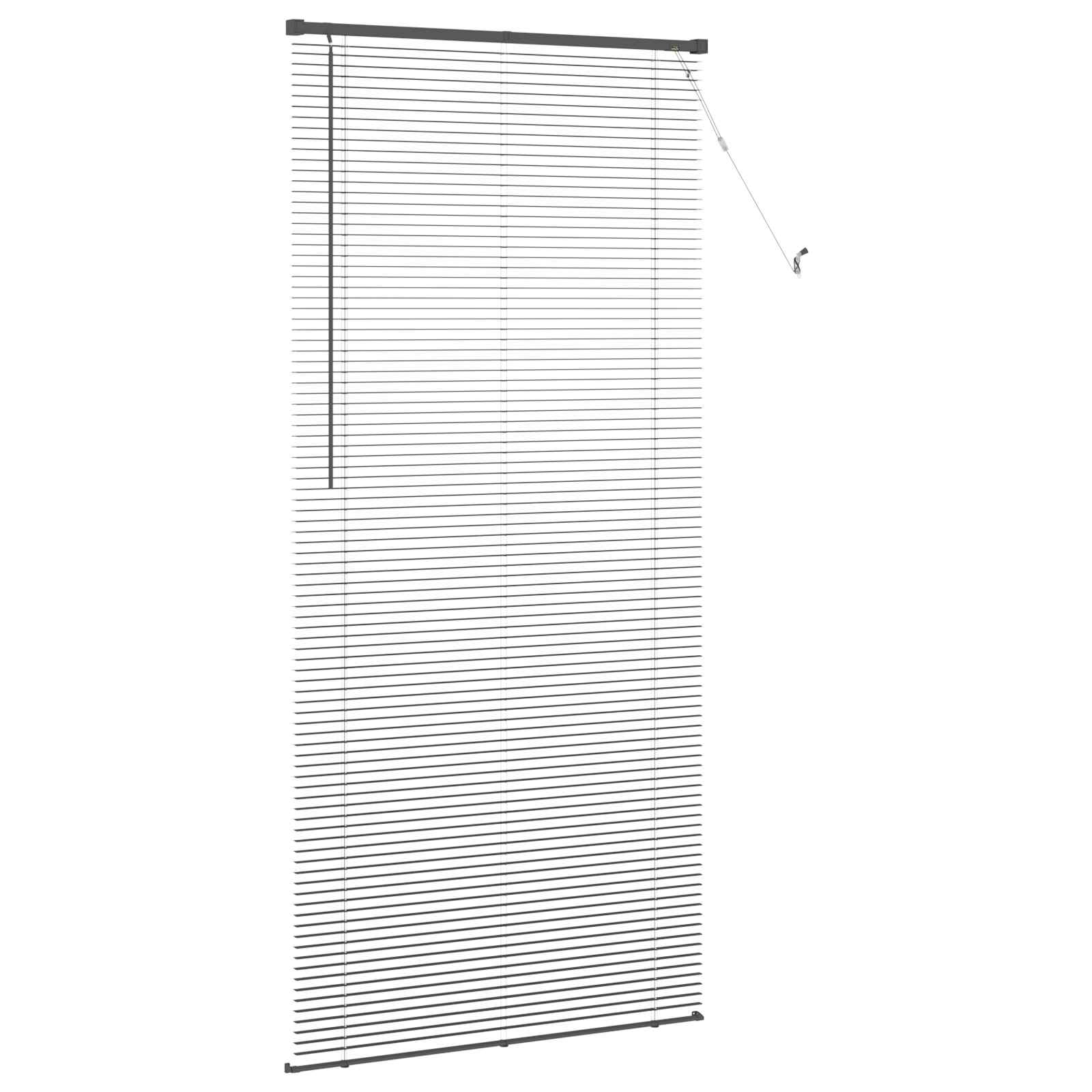 Venecijanska roleta Srebrno Siva 213 x 90 cm PVC