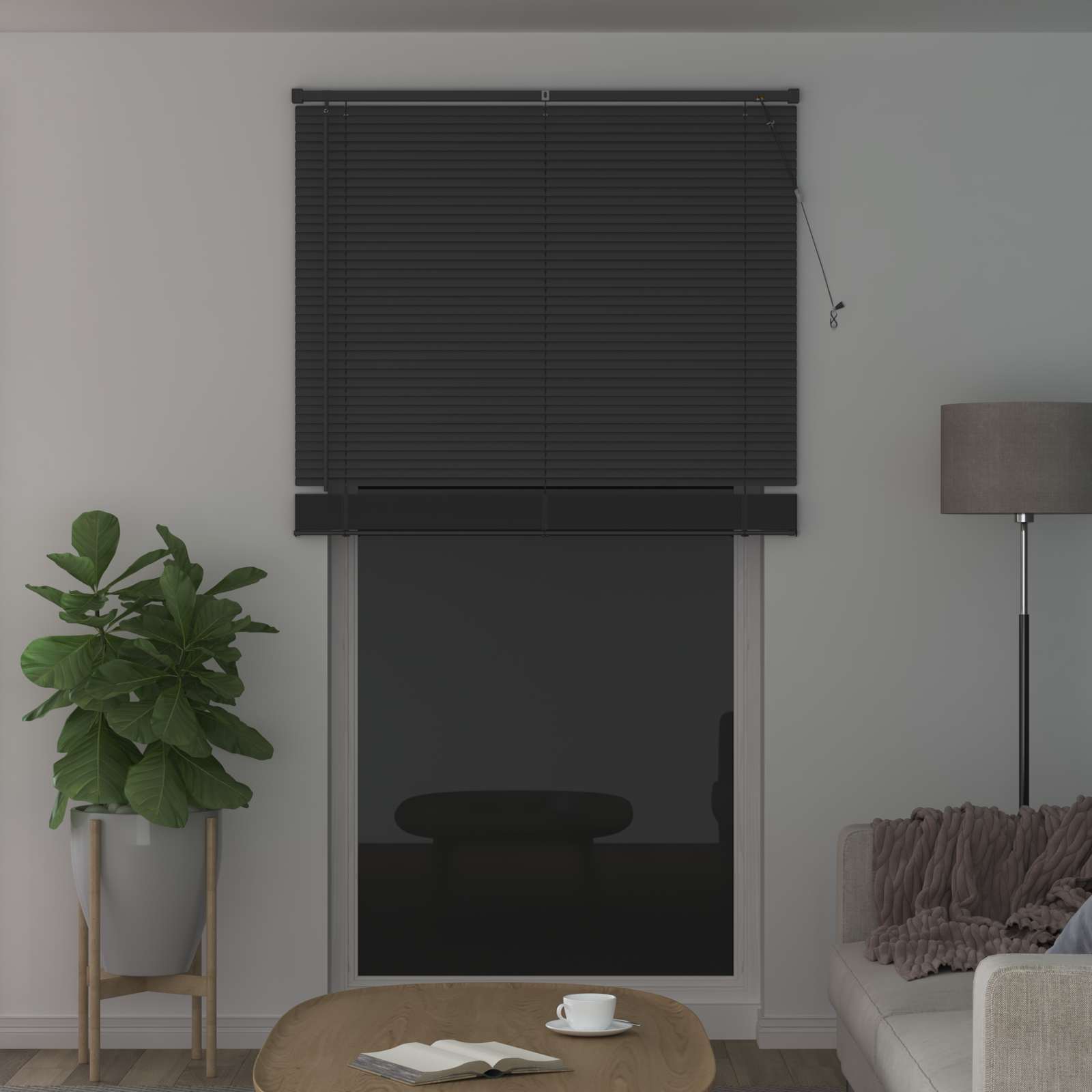 Venecijanska roleta Srebrno Siva 213 x 110 cm PVC