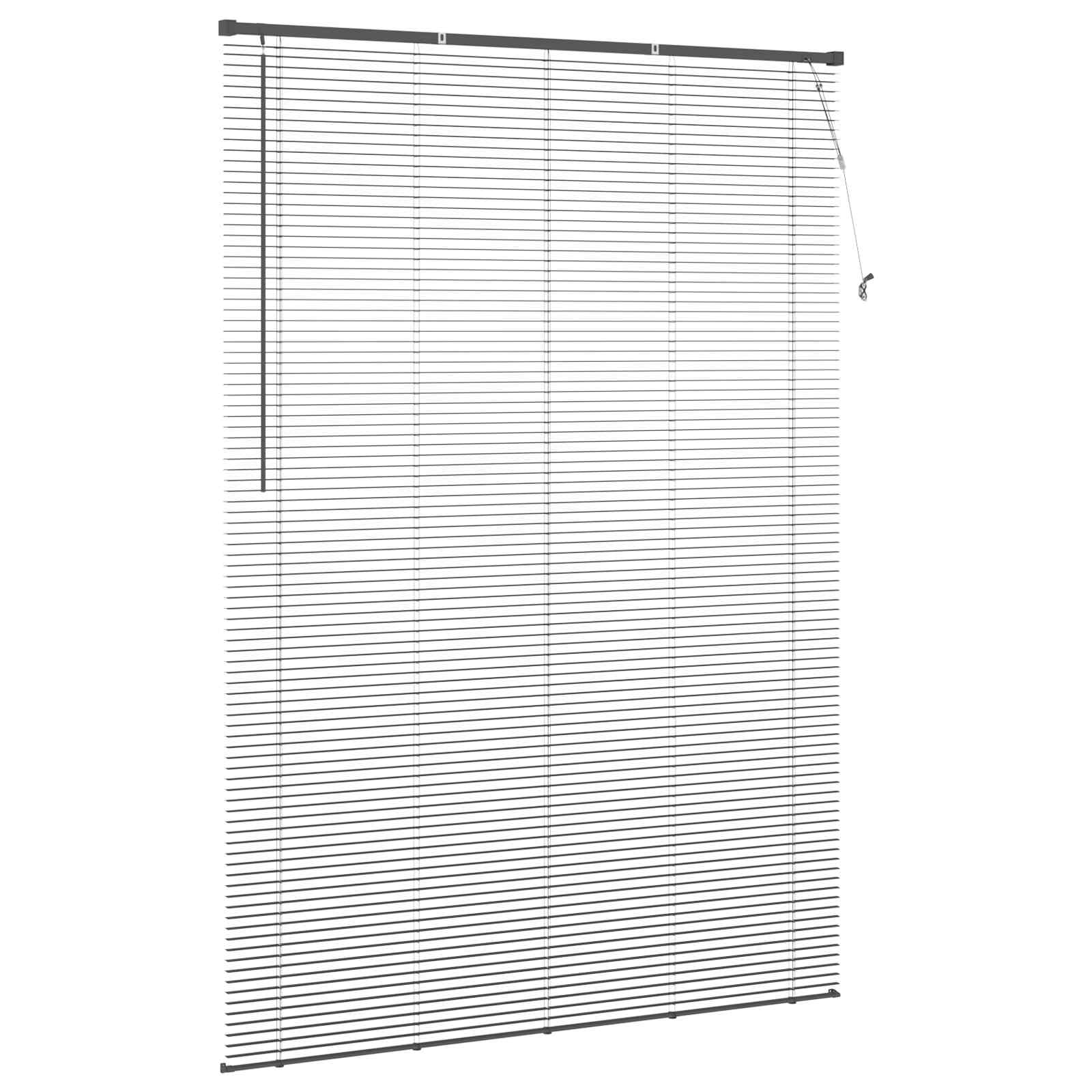 Venecijanska roleta Srebrno Siva 213 x 140 cm PVC