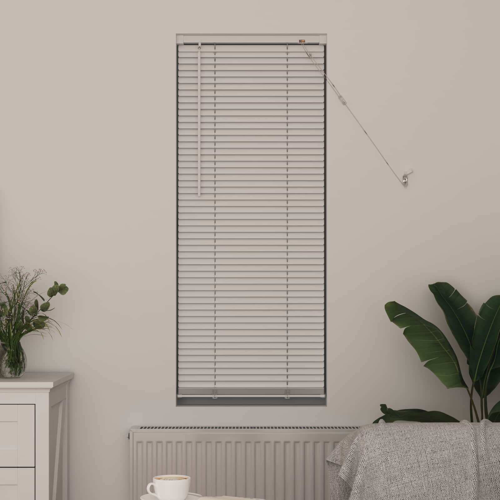 Venecijanska roleta Bijeli 150 x 40 cm PVC