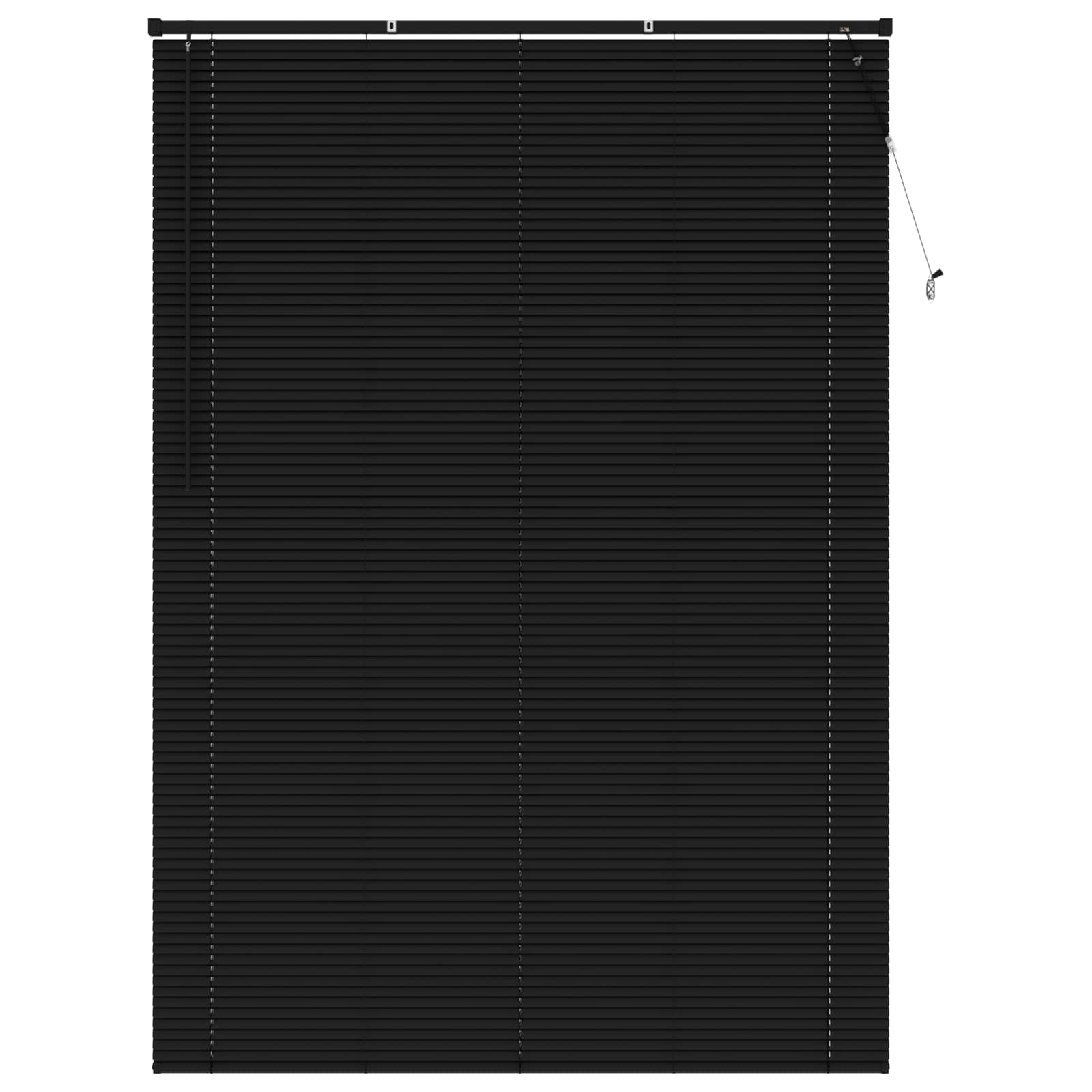 Venecijanska roleta Crna 213 x 130 cm PVC