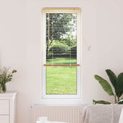 Venecijanska roleta Svijetlo smeđa s uzorkom 150 x 60 cm PVC