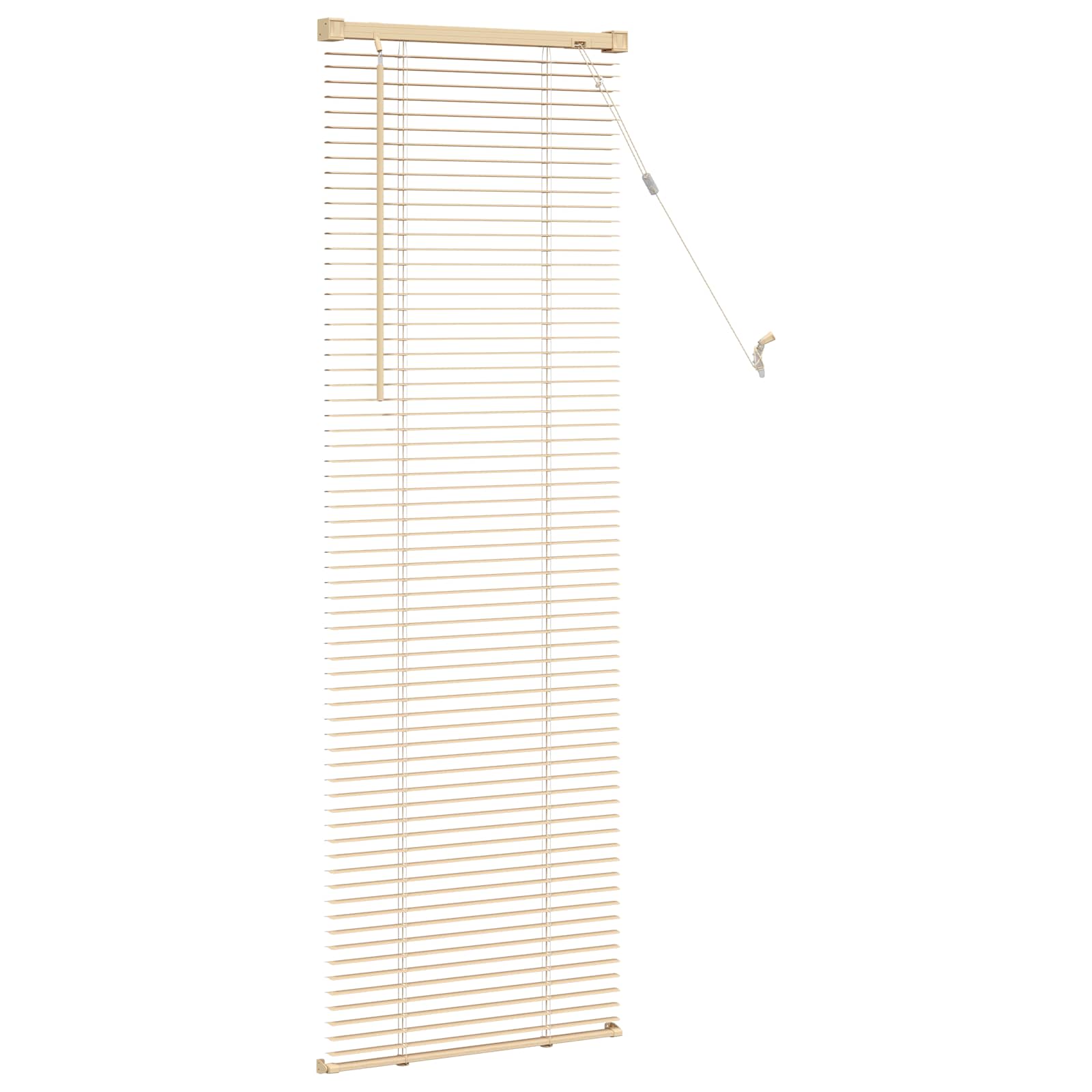 Venecijanska roleta Svijetlo smeđa s uzorkom 150 x 60 cm PVC