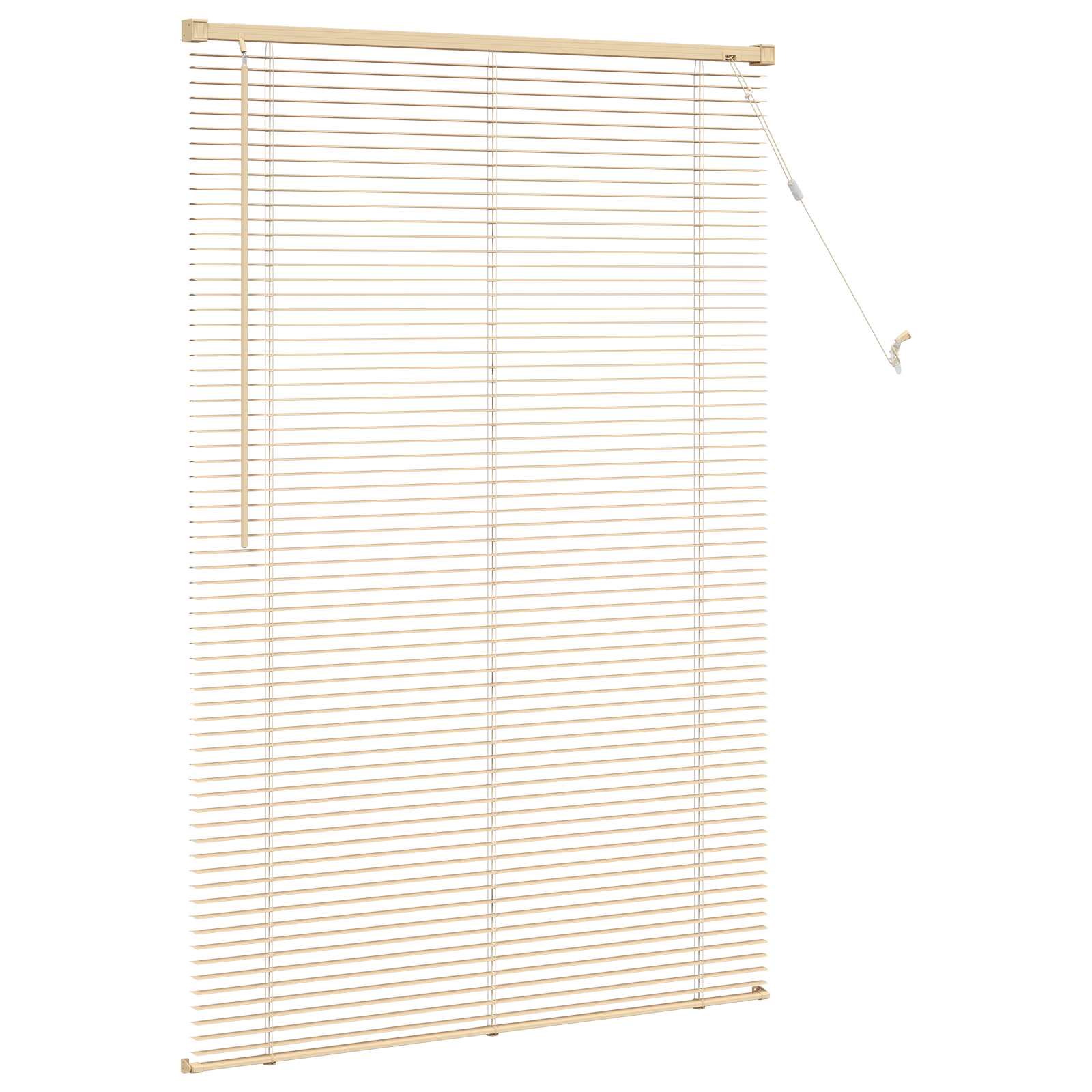 Venecijanska roleta Svijetlo smeđa s uzorkom 150 x 80 cm PVC
