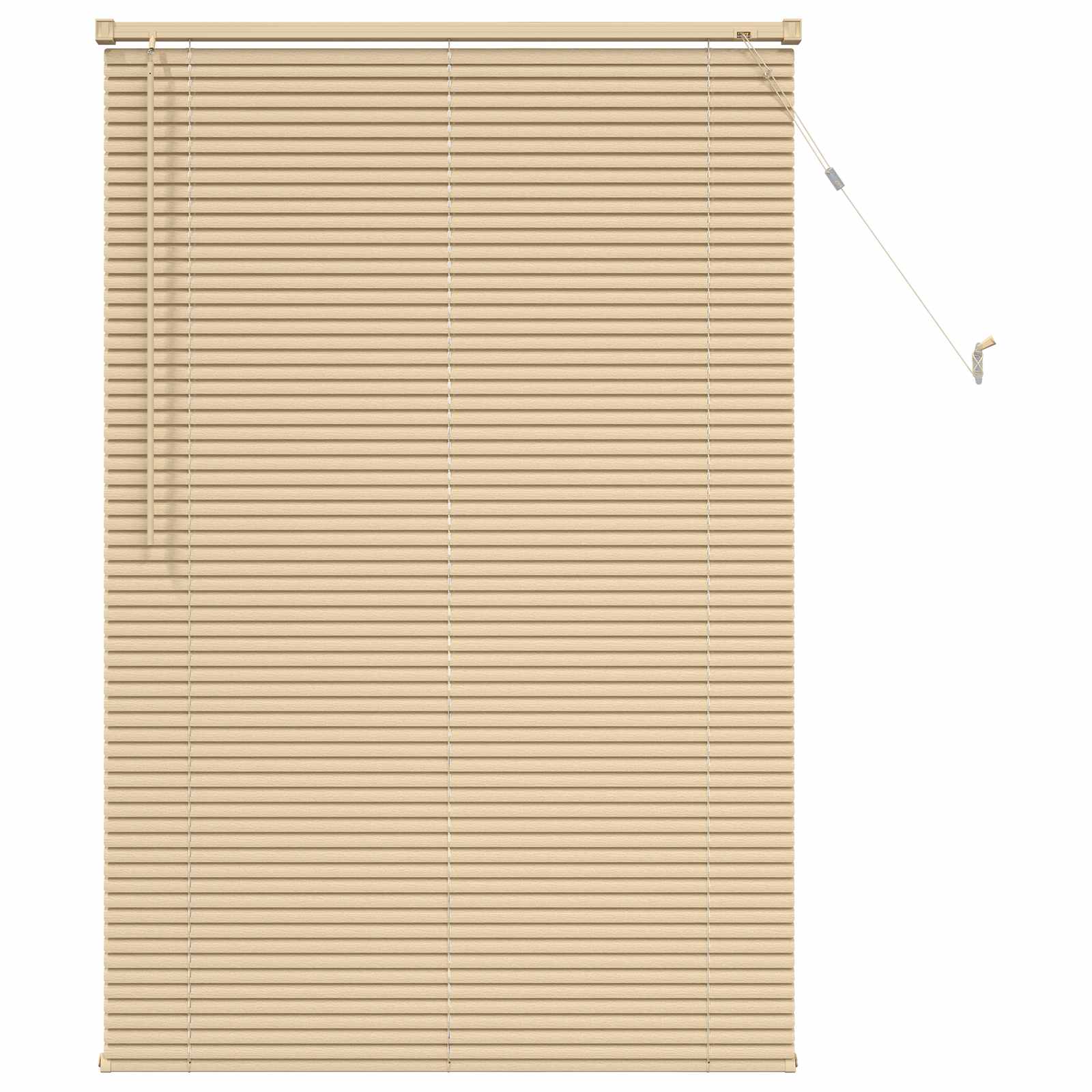Venecijanska roleta Svijetlo smeđa s uzorkom 150 x 100 cm PVC