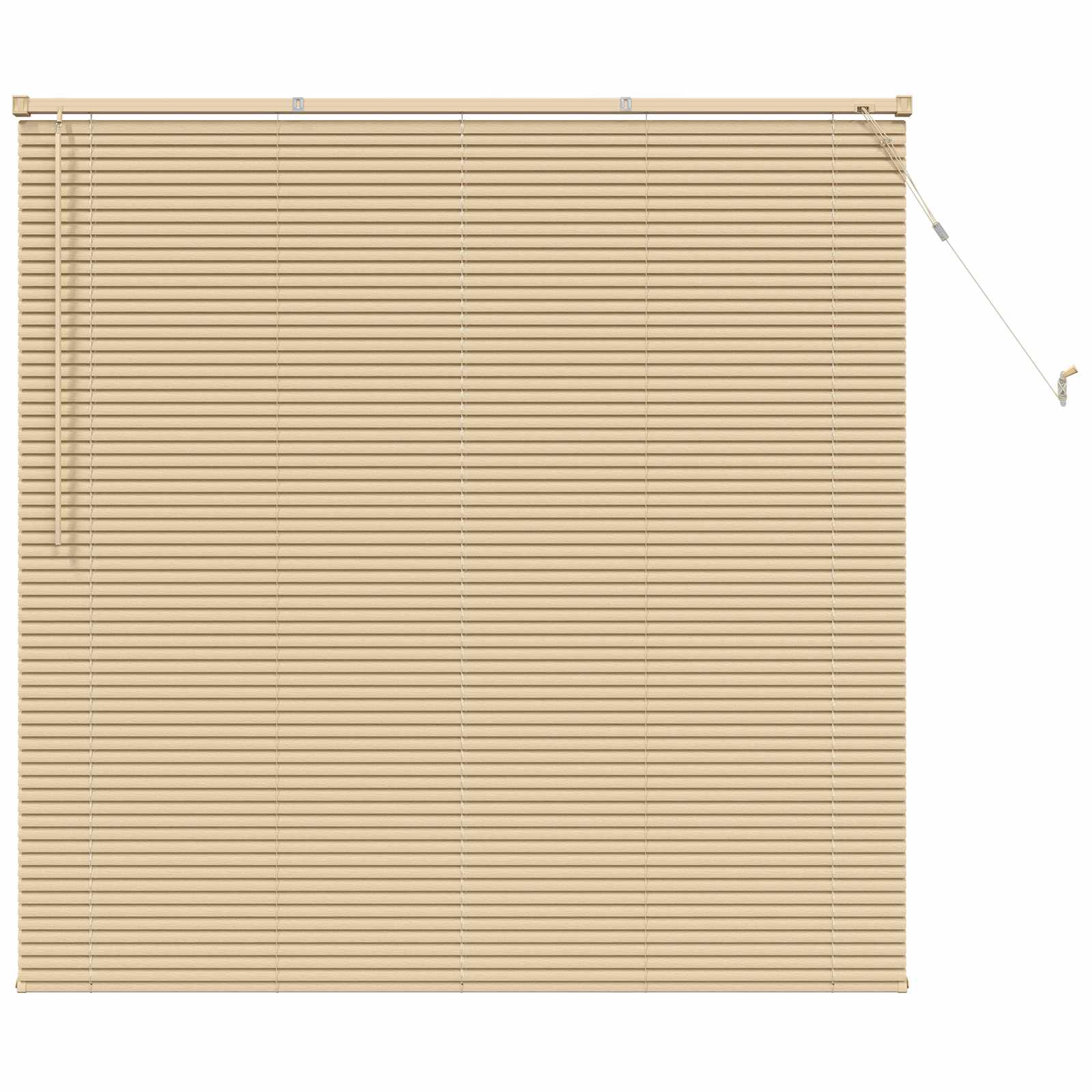 Venecijanska roleta Svijetlo smeđa s uzorkom 150 x 160 cm PVC
