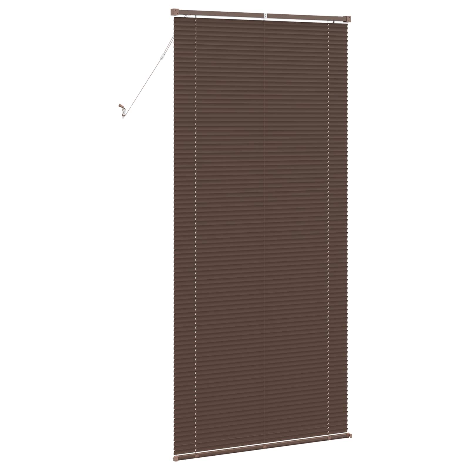 Venecijanska roleta Tamno smeđa s uzorkom 213 x 90 cm PVC
