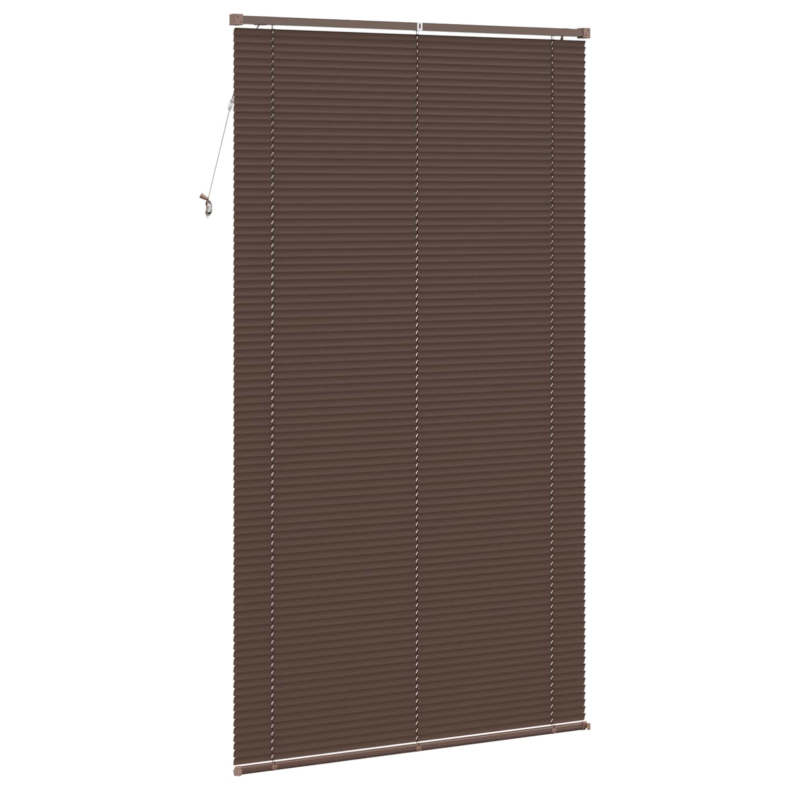 Venecijanska roleta Tamno smeđa s uzorkom 213 x 110 cm PVC