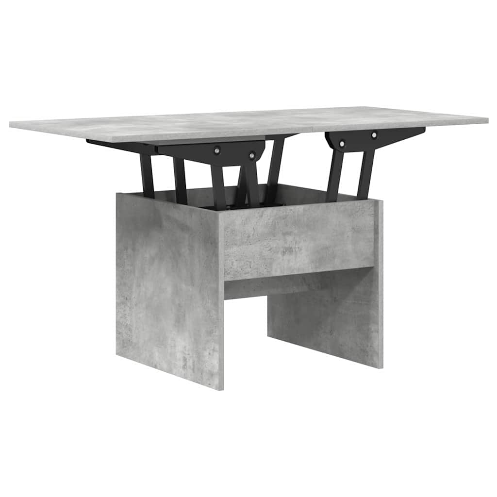 Kava Stol Betonski sivi 55 x 54,5 x 45 cm Konstruirano drvo