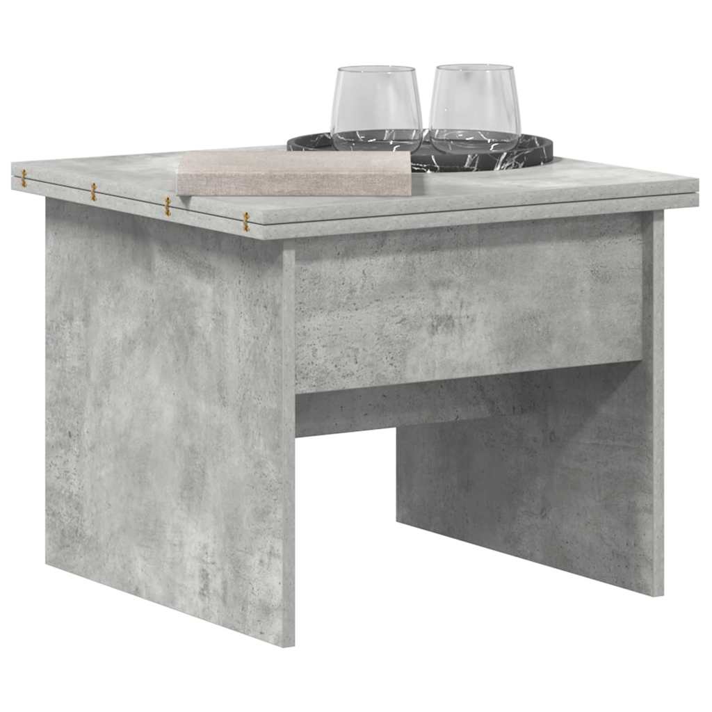 Kava Stol Betonski sivi 55 x 54,5 x 45 cm Konstruirano drvo