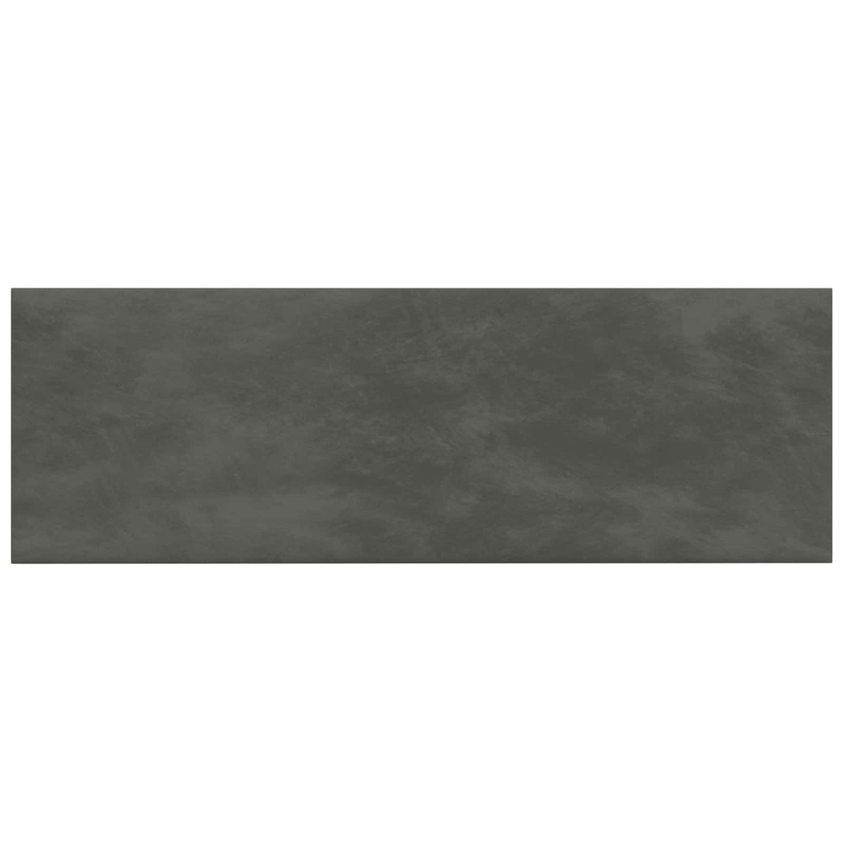 Zidna uzglavlja 12 kom. Tamnosiva Baršun 90 x 30 cm