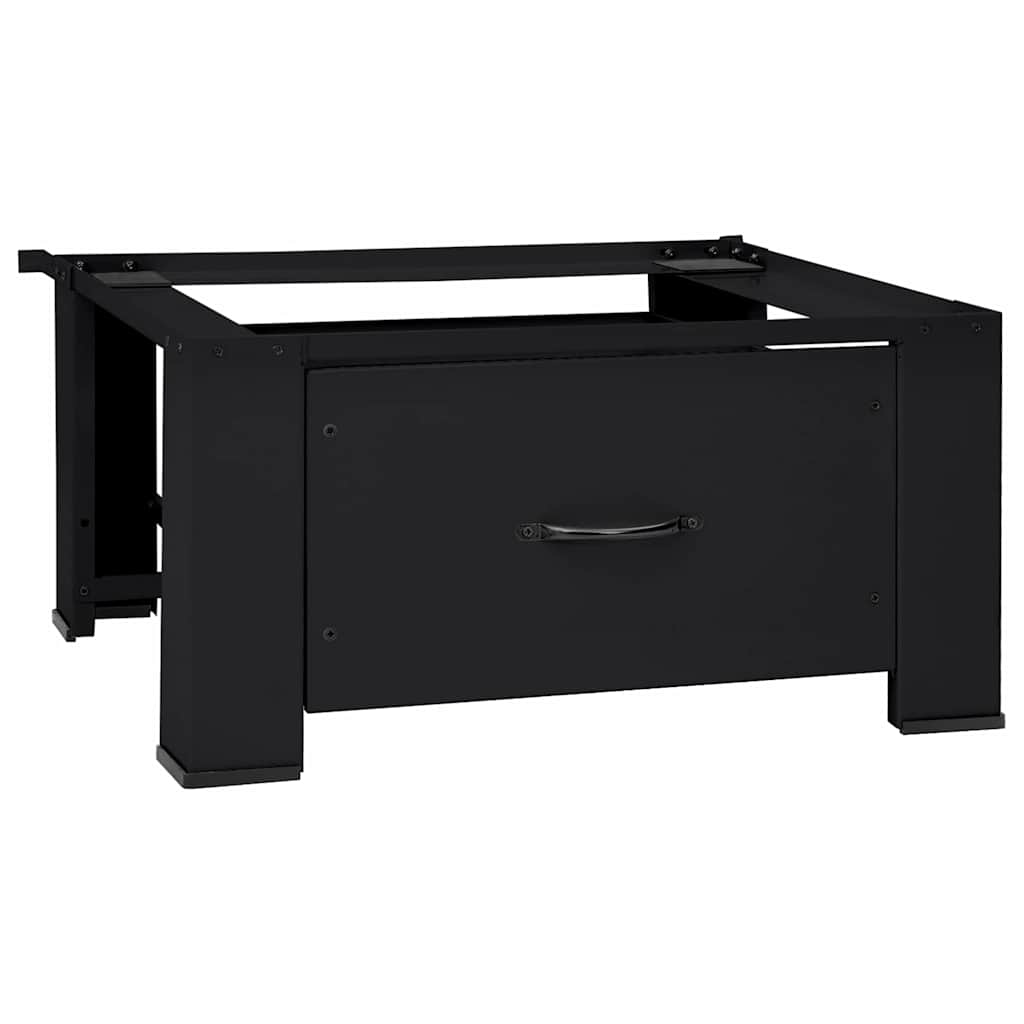 Pedestal za perilicu rublja Crna 64 x 55 x 32,5 cm Čelik