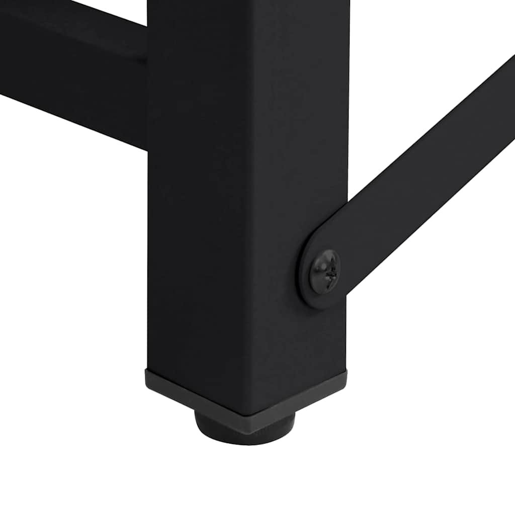 Pedestal za perilicu rublja Crna 62 x 60,5 x 32,5 cm Čelik
