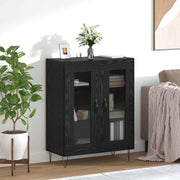 Kreveta Crni hrast 69,5 x 34 x 90 cm Konstruirano drvo