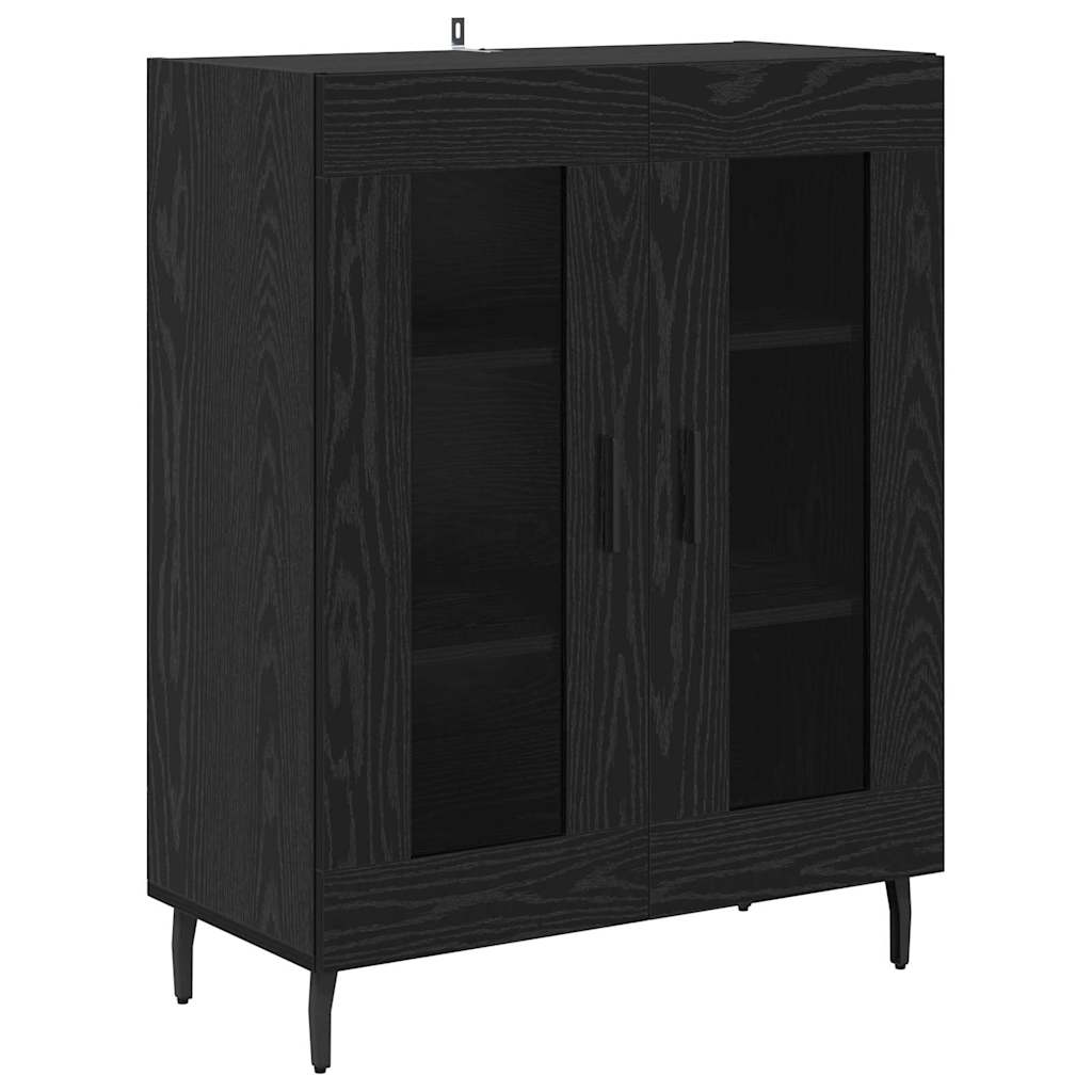 Kreveta Crni hrast 69,5 x 34 x 90 cm Konstruirano drvo