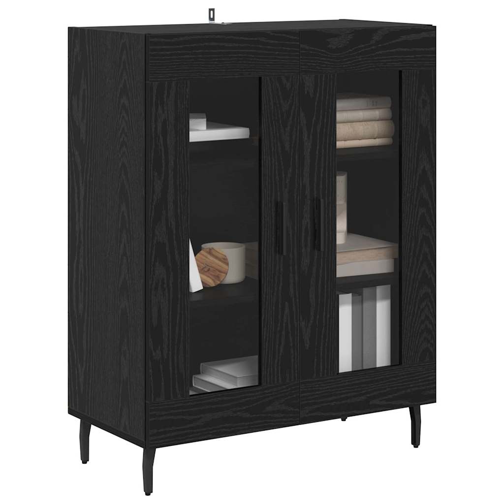 Kreveta Crni hrast 69,5 x 34 x 90 cm Konstruirano drvo