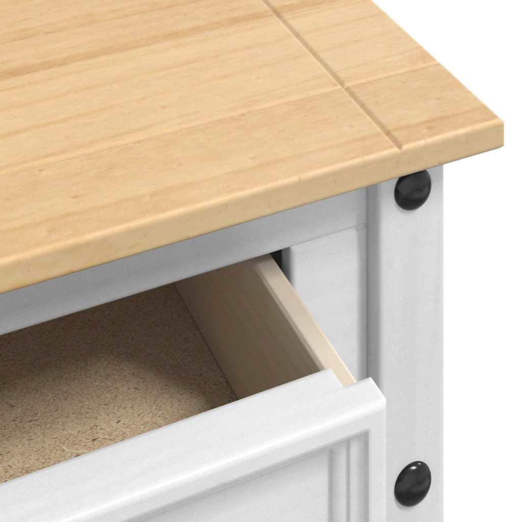 Konačna Stolić s ladicama Corona Bijelo 114 x 34,5 x 73 cm