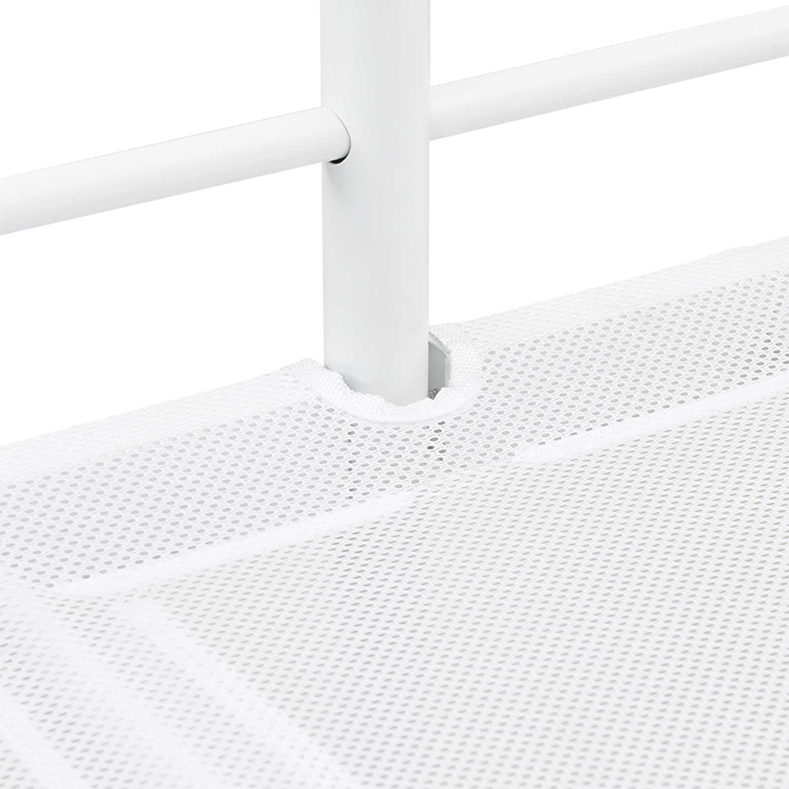Okvir Krevet za Dječji Loft Bijela i roza 100 x 200 cm Metal