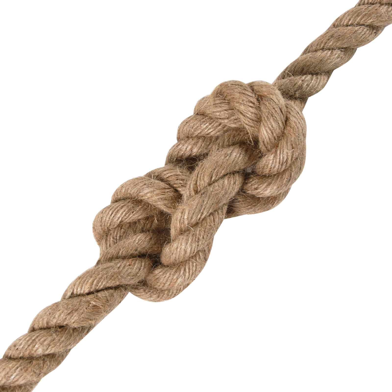Uže od jute 2 kom. 2 mm 100 m Prirodna 100% Juta Tossa