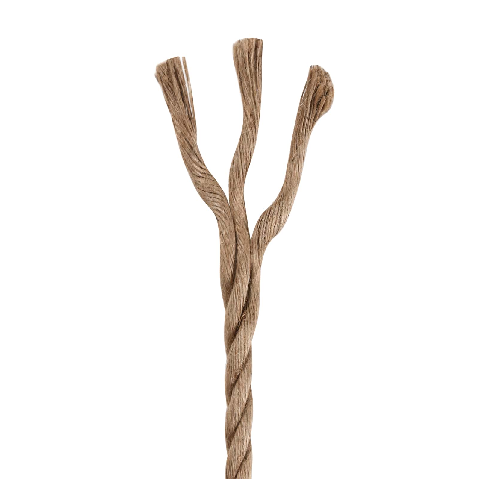 Uže od jute 2 kom. 2 mm 100 m Prirodna 100% Juta Tossa