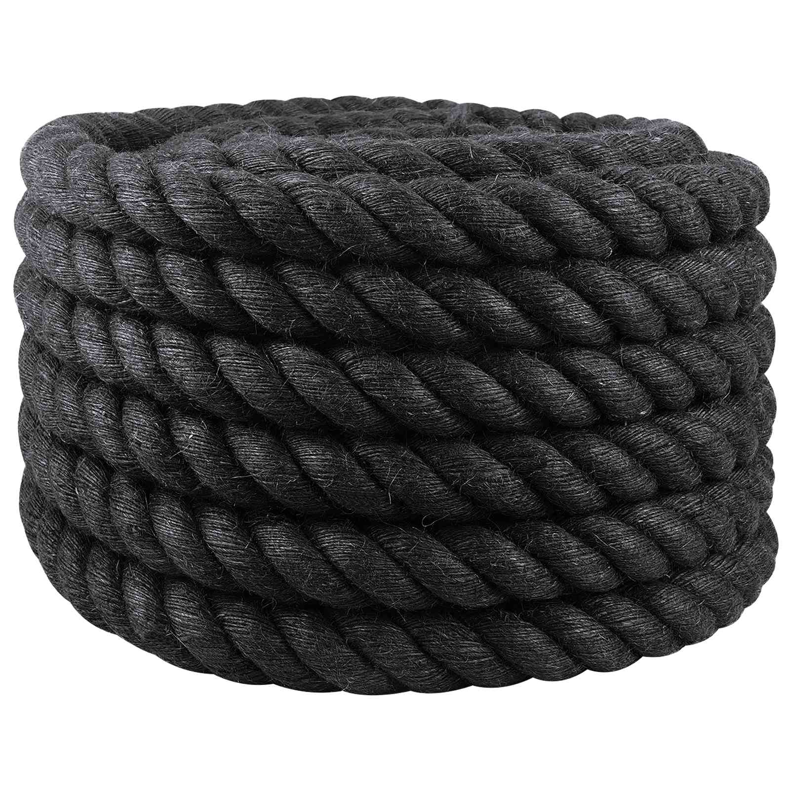 Uže od jute 40 Crna 100% Juta Tossa