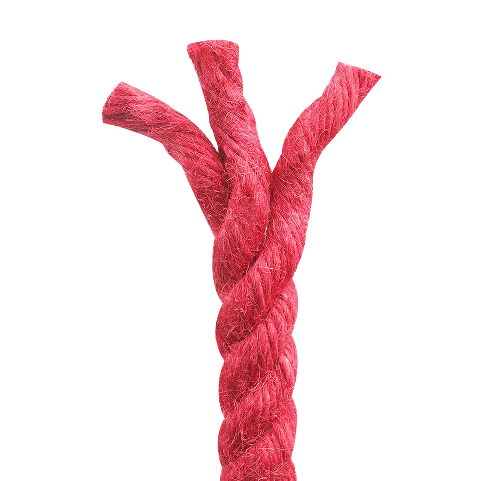 Uže od jute 12 mm Crvena 100% Juta Tossa