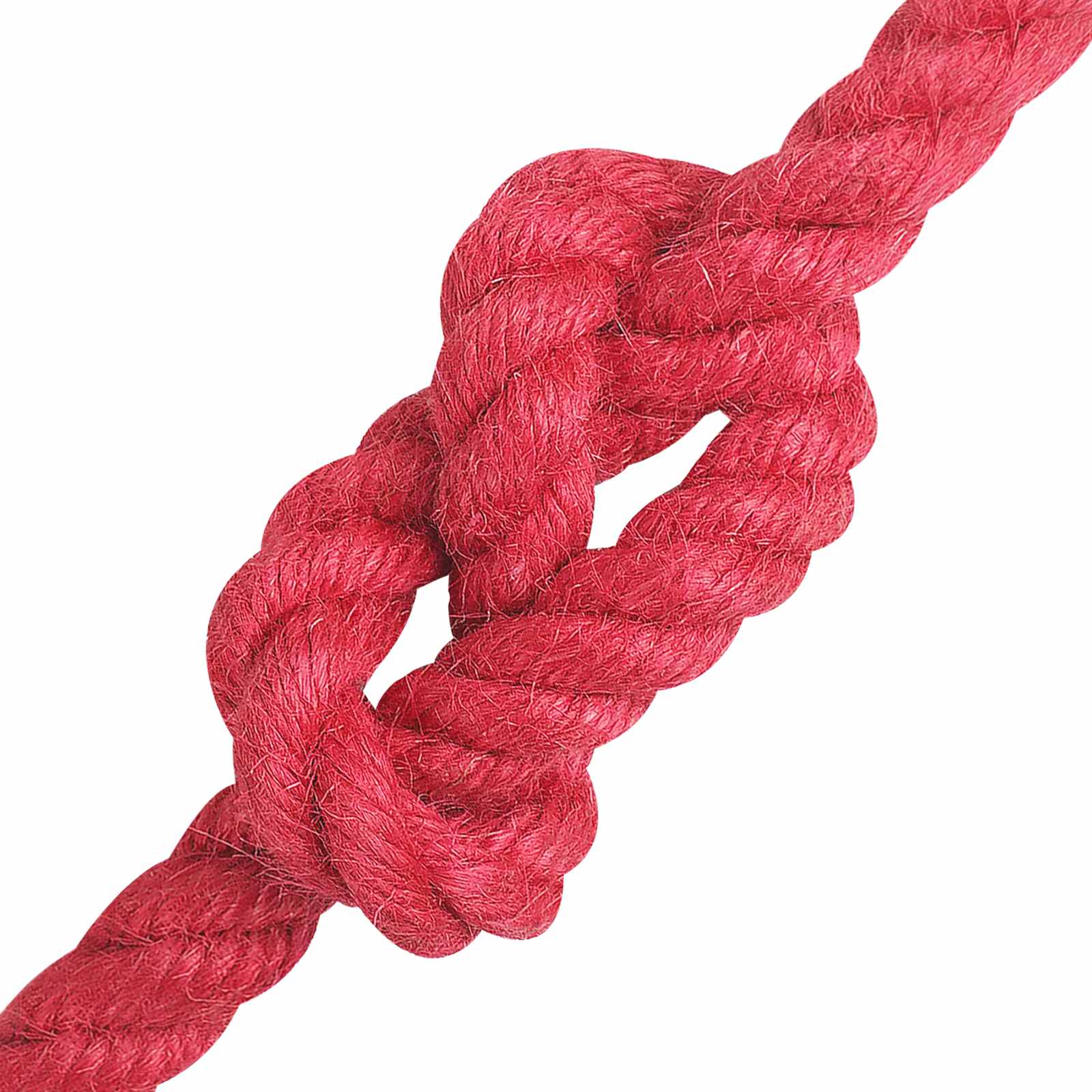 Uže od jute 12 mm Crvena 100% Juta Tossa